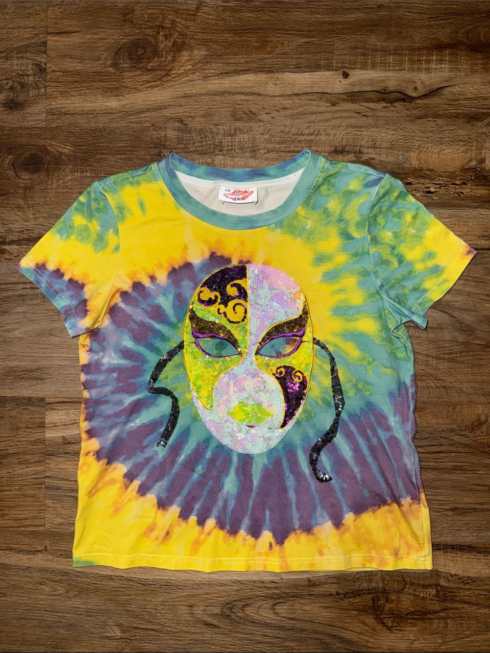 Mardi Gras Sequin Tee